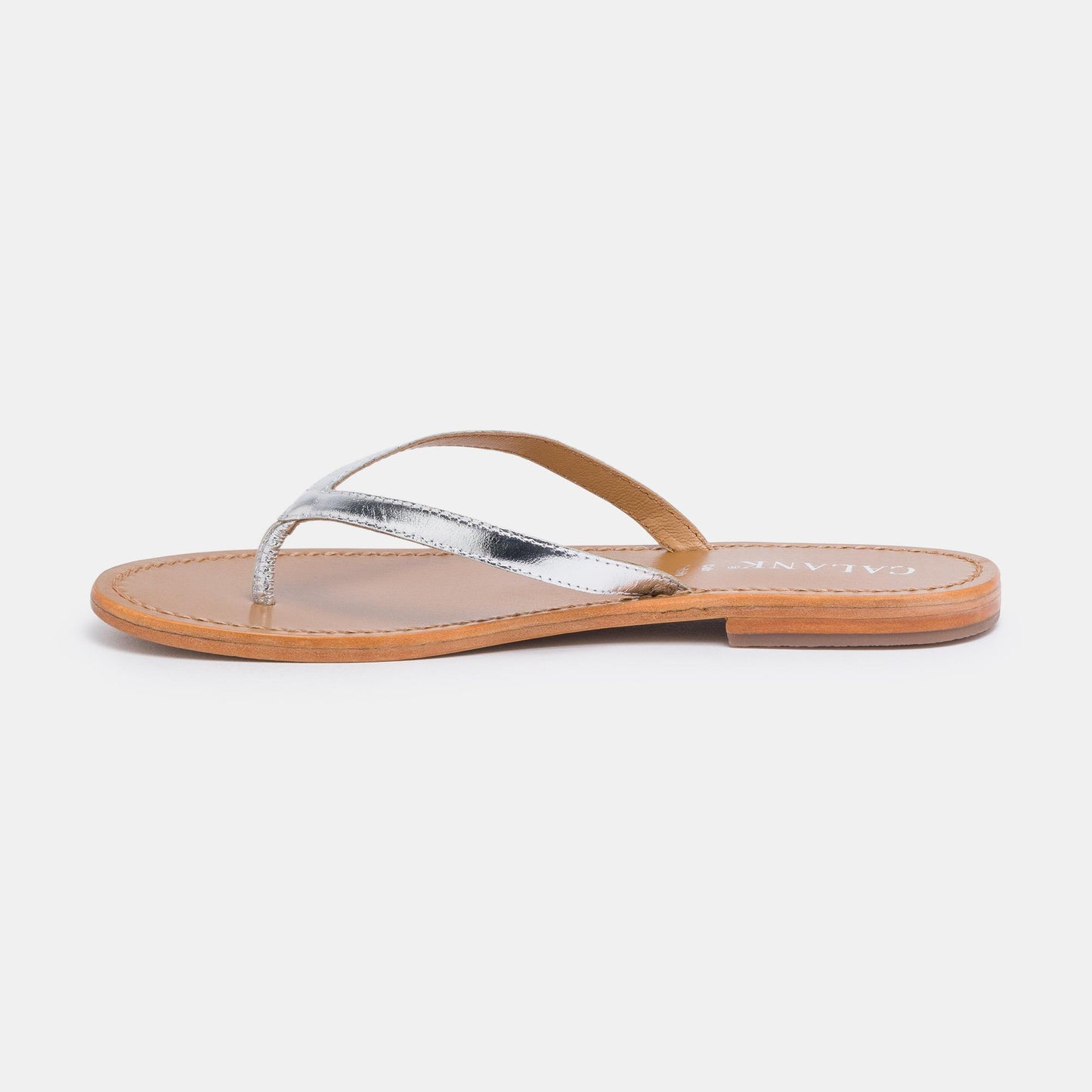 YAPEYU sandales en cuir silver