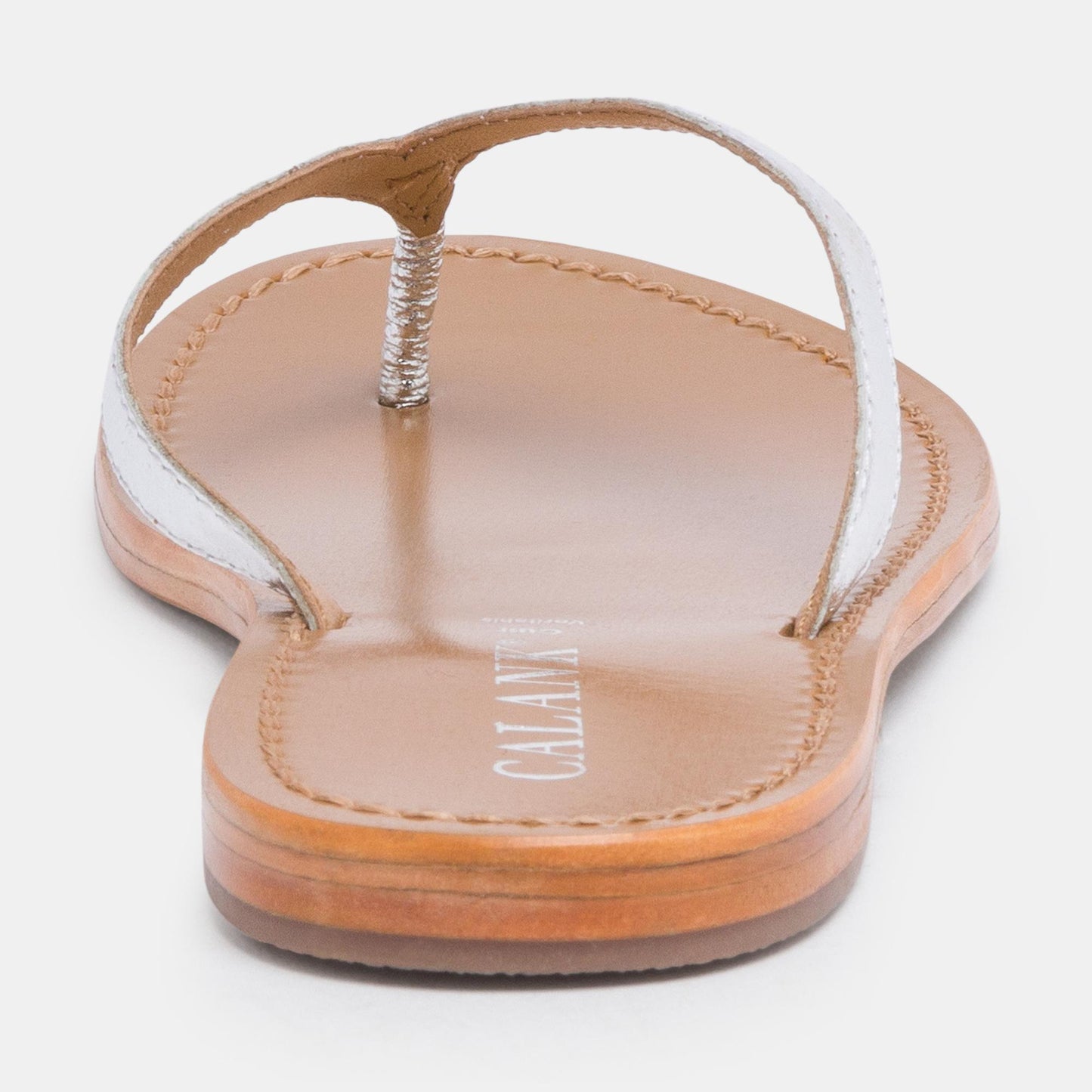 YAPEYU sandales en cuir silver