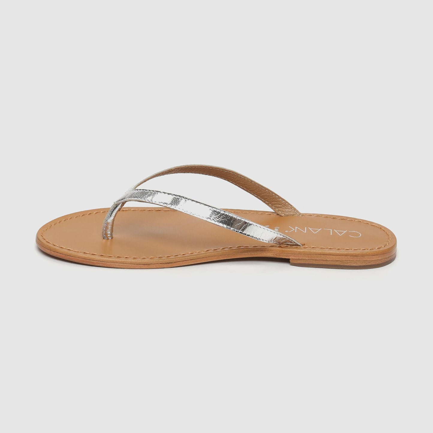 YAPEYU sandales en cuir silver