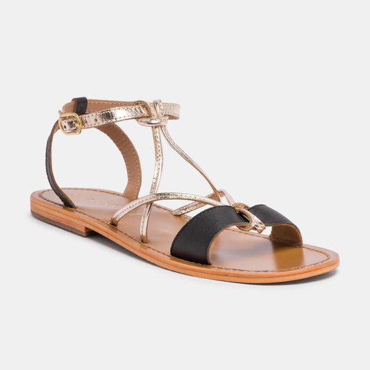 ZELICA sandales en cuir black